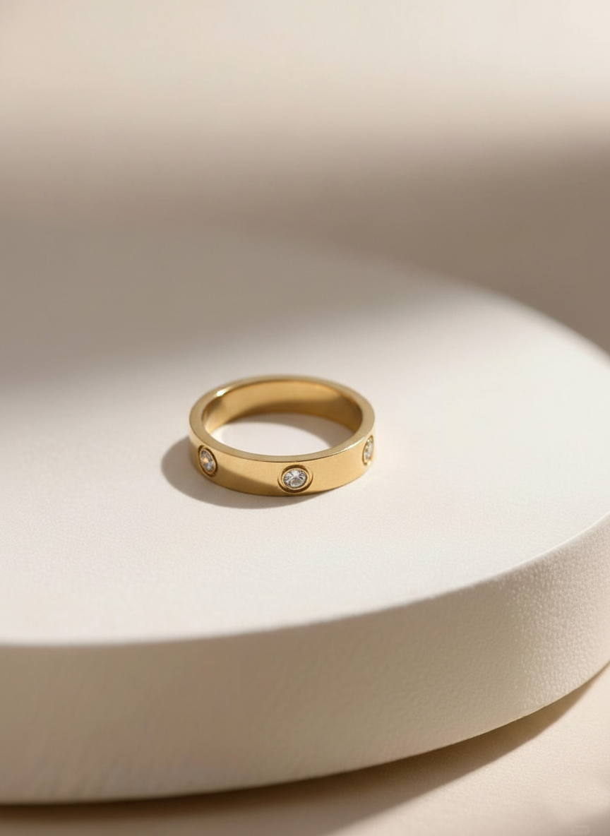 Stainless Steel Cartier Ring